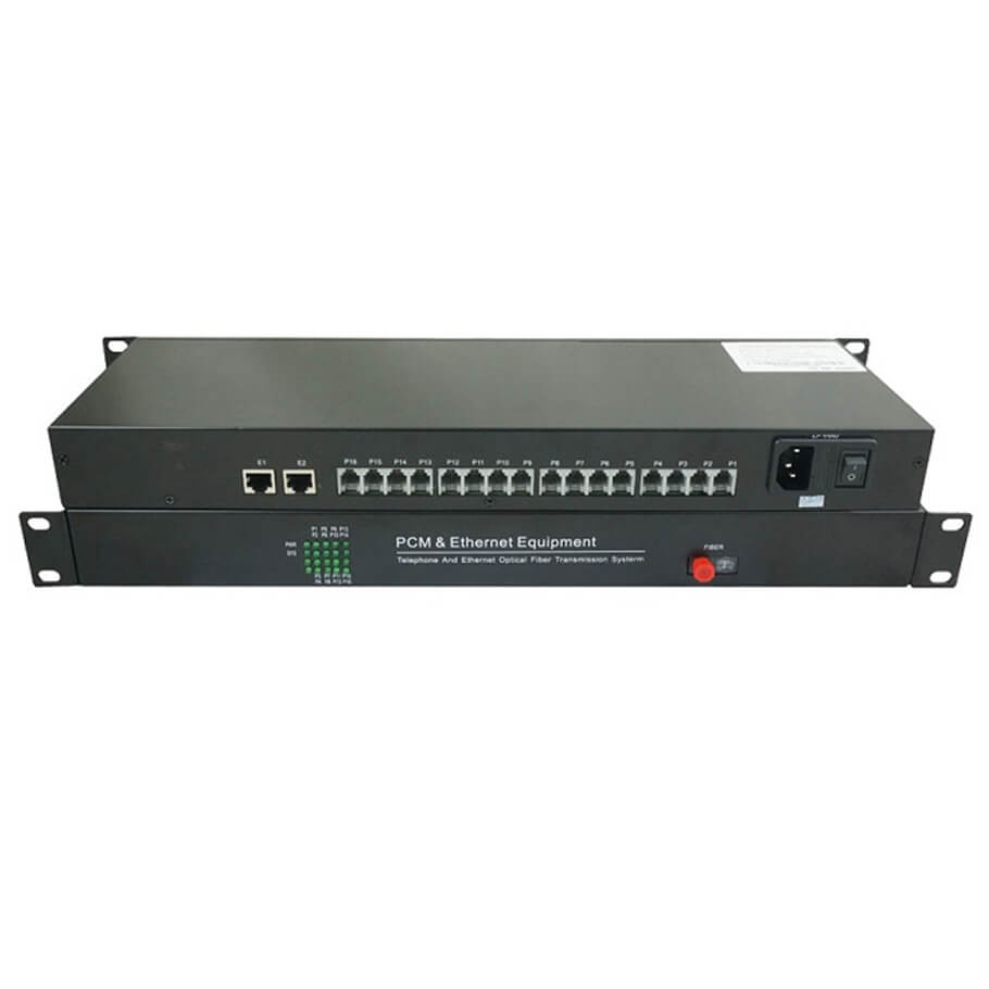 Chuyển đổi Quang-Điện Telephone converter 16 kênh BTON BT-16PF-T/R